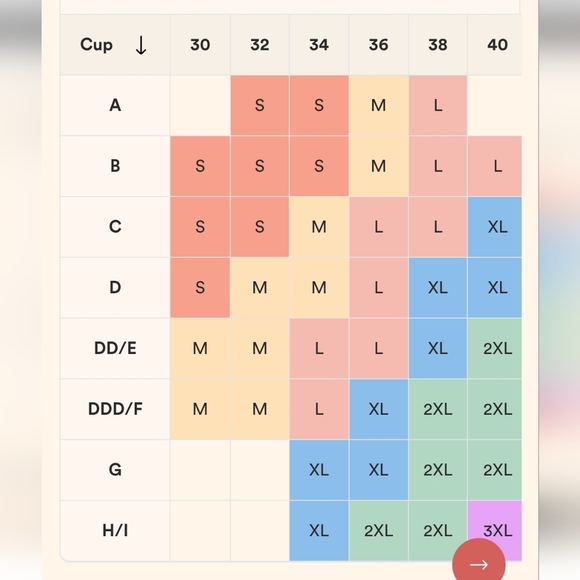 Truekind Bralette size small with Adjustable Straps - Picture 5 of 5